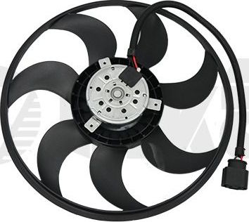 Вентилятор радиатора двигателя Vika для Volkswagen Multivan T5 2003-2015. Артикул 99590750501