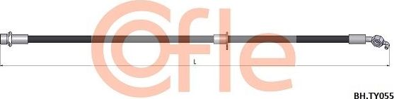 Тормозной шланг Cofle. Артикул 92.BH.TY055