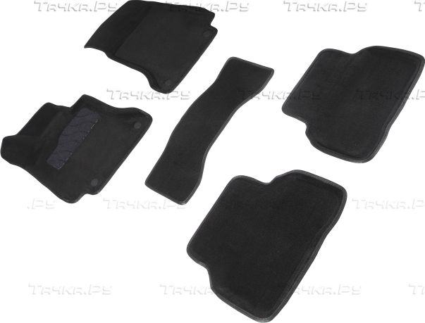 Коврики Seintex 3D ворсовые для салона Mercedes-Benz C-Класс W205 2014-2026. Артикул 90914