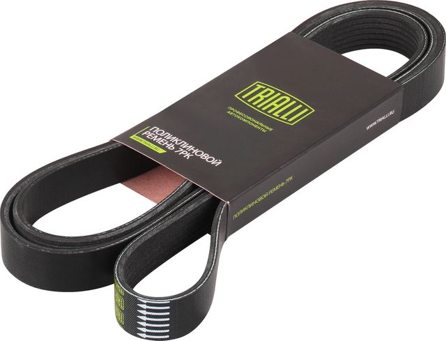 Приводной ремень поликлиновой Trialli (EPDM (Этилен-пропиленовый каучук)) для Toyota RAV4 II (XA20) 2000-2005. Артикул 7PK1933