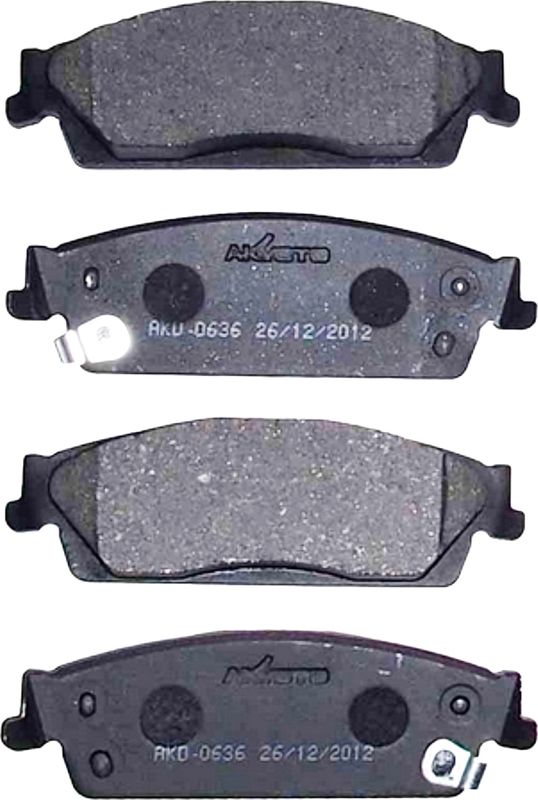 Тормозные колодки Akyoto Packing AKYOTO. Артикул AKD-0636