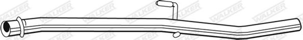 Глушитель Walker для Fiat Ulysse II 2002-2006. Артикул 08228