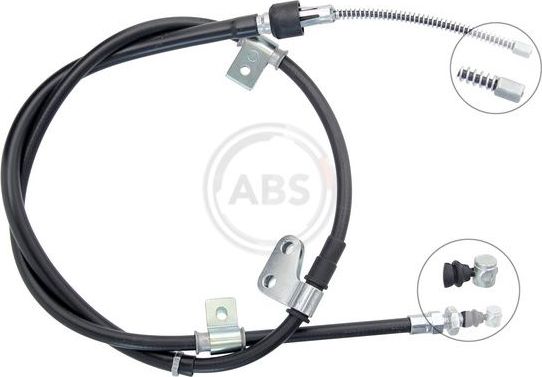 Трос ручника (тросик ручного тормоза) ABS. Артикул K19819