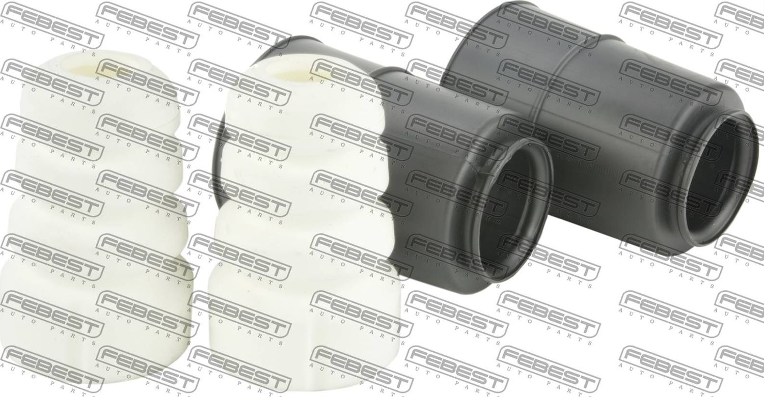 Комплект отбойников и пыльников амортизаторов (стоек) Febest. Артикул ADSHB-A6IVF-KIT