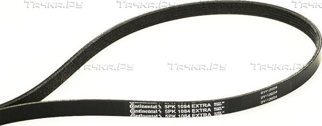 Приводной ремень поликлиновой ContiTech. Артикул 5PK1084 EXTRA