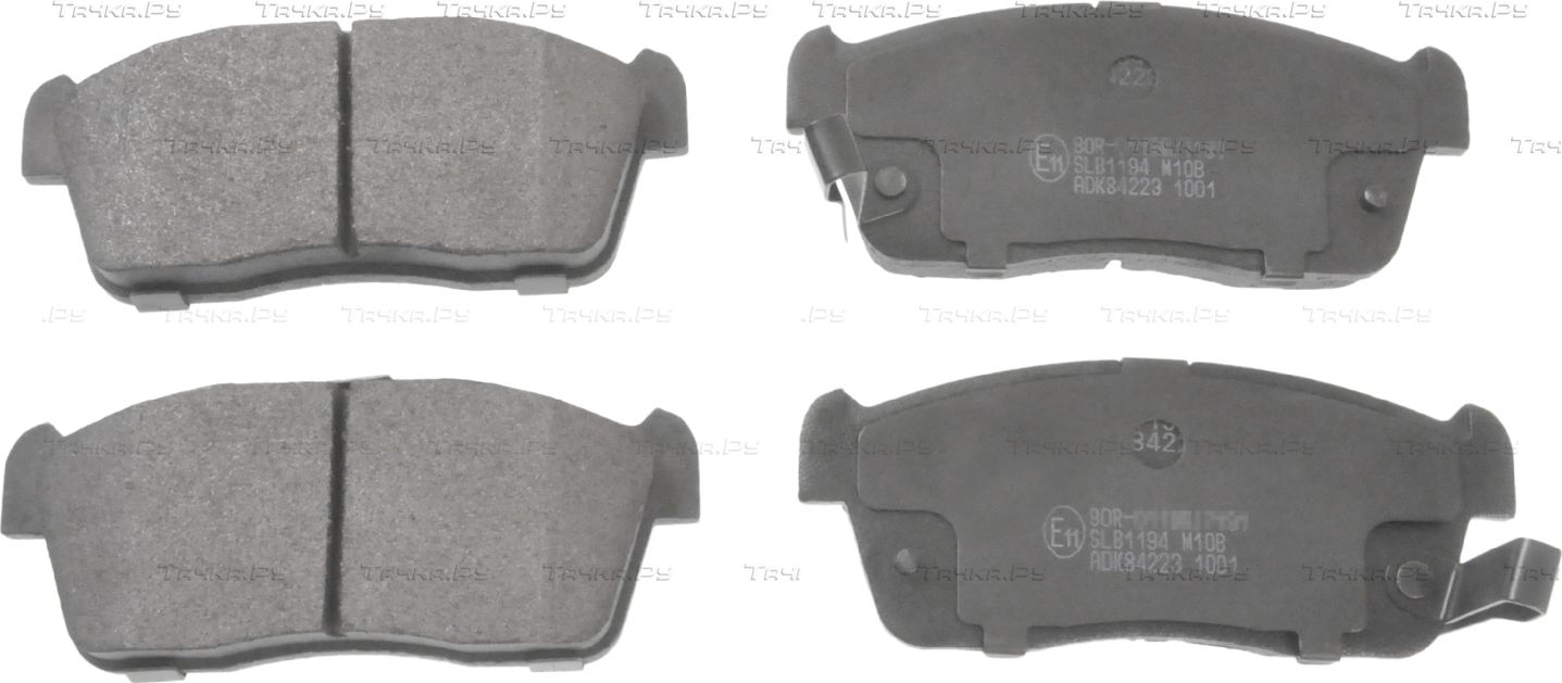 Тормозные колодки Blue Print передние для Suzuki Ignis I (HT) 2000-2005. Артикул ADK84223