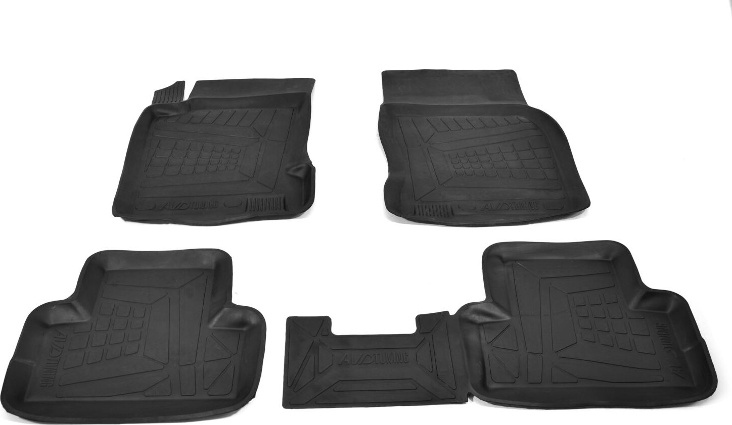 Коврики резиновые Avtodriver AVDTuning для салона Nissan Qashqai II 2013-2026. Артикул ADRPLR307