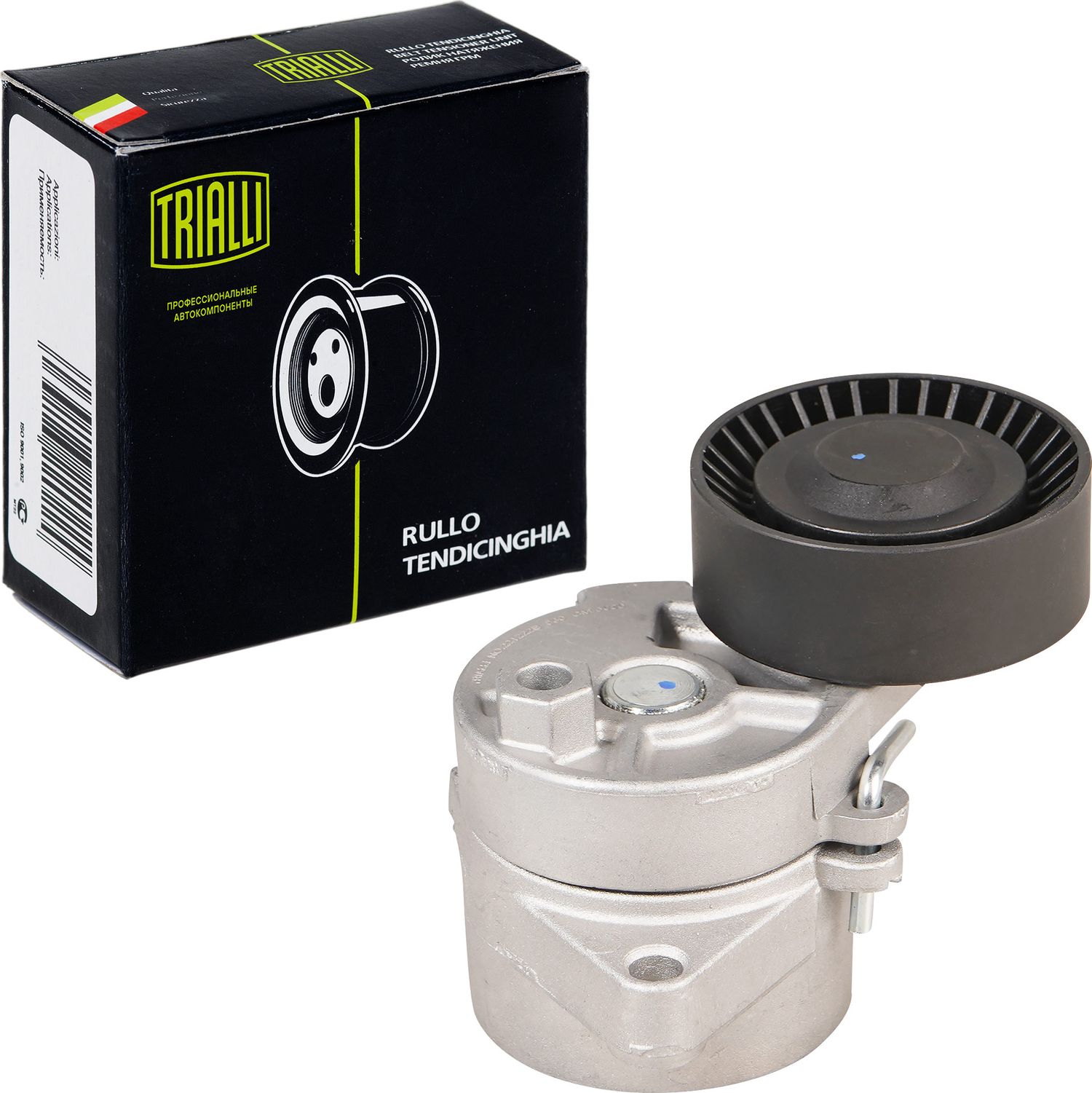 Натяжной ролик (натяжитель) приводного клинового зубчатого ремня Trialli. Артикул CM 5386
