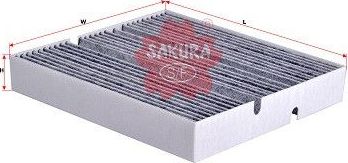 Салонный фильтр Sakura. Артикул CAC-26260