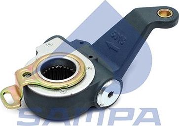 Трещетка тормозная (рычаг тормоза регулировочный) Sampa левый для Mercedes-Benz SK 1987-1996. Артикул 203.039