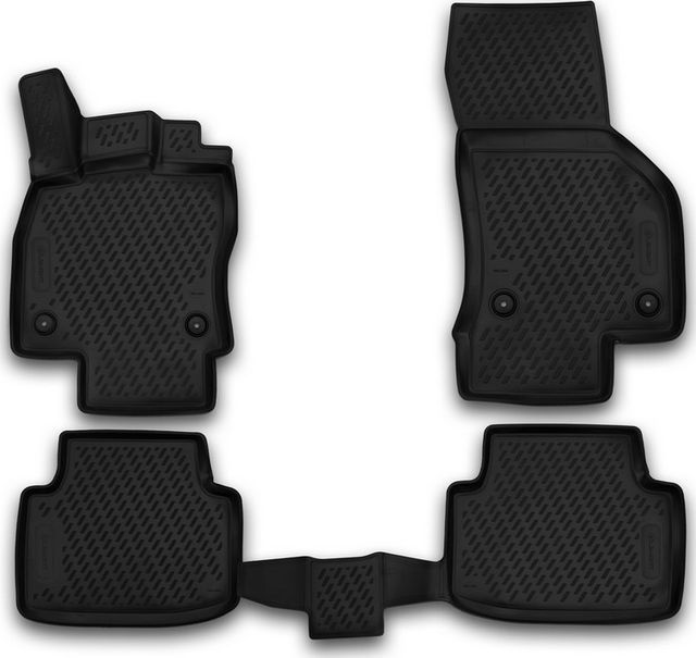 Коврики Element 3D для салона Volkswagen Passat B8 седан 2015-2026. Артикул CARVLK00001