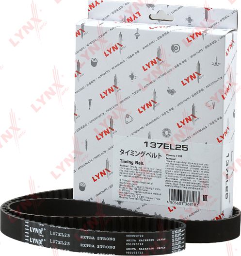 Ремень ГРМ LYNXauto. Артикул 137EL25