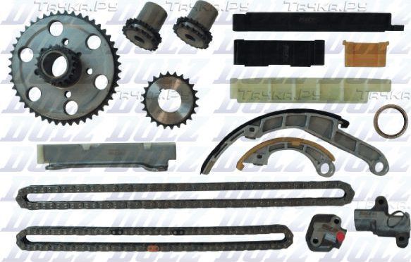 Цепь ГРМ Dolz для Nissan Primera P12 2002-2008. Артикул SKCN127