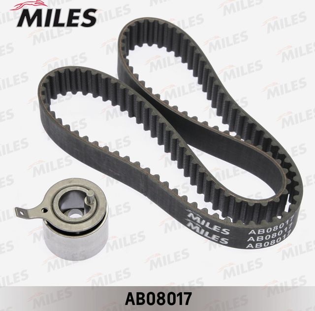 Ремень ГРМ с роликами (комплект) Miles для Daewoo Matiz I 1998-2015. Артикул AB08017