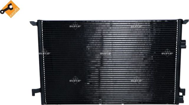 Радиатор кондиционера (конденсатор) NRF EASY FIT для Cadillac BLS 2006-2009. Артикул 35516