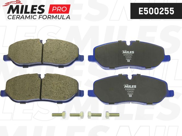 Тормозные колодки Miles (Керамика). Артикул E500255