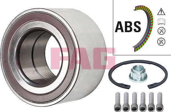 Ступичный подшипник (комплект) Fag. Артикул 713 6106 40