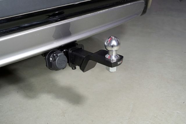 Фаркоп ТСС оцинкованный под американский квадрат для Geely Tugella (в т.ч рестайлинг) 2020-2026  (нерж. шар). Артикул TCU00173N