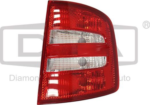 Фонарь задний DPA правый для Skoda Fabia I 1999-2008. Артикул 89450204602