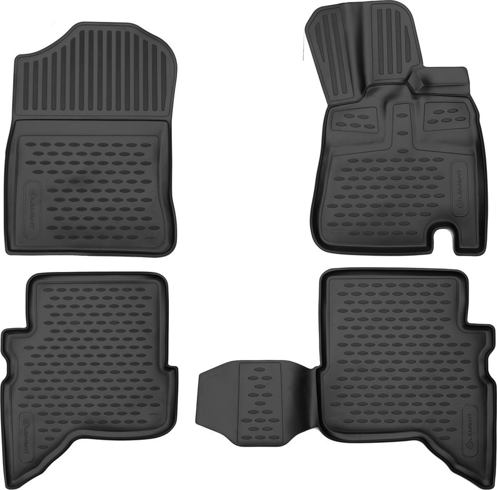 Коврики 3D Element для салона Toyota Rush I 2006-2016 Правый руль. Артикул ELEMENT3DA35027210