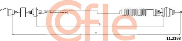 Трос сцепления Cofle. Артикул 92.11.2198