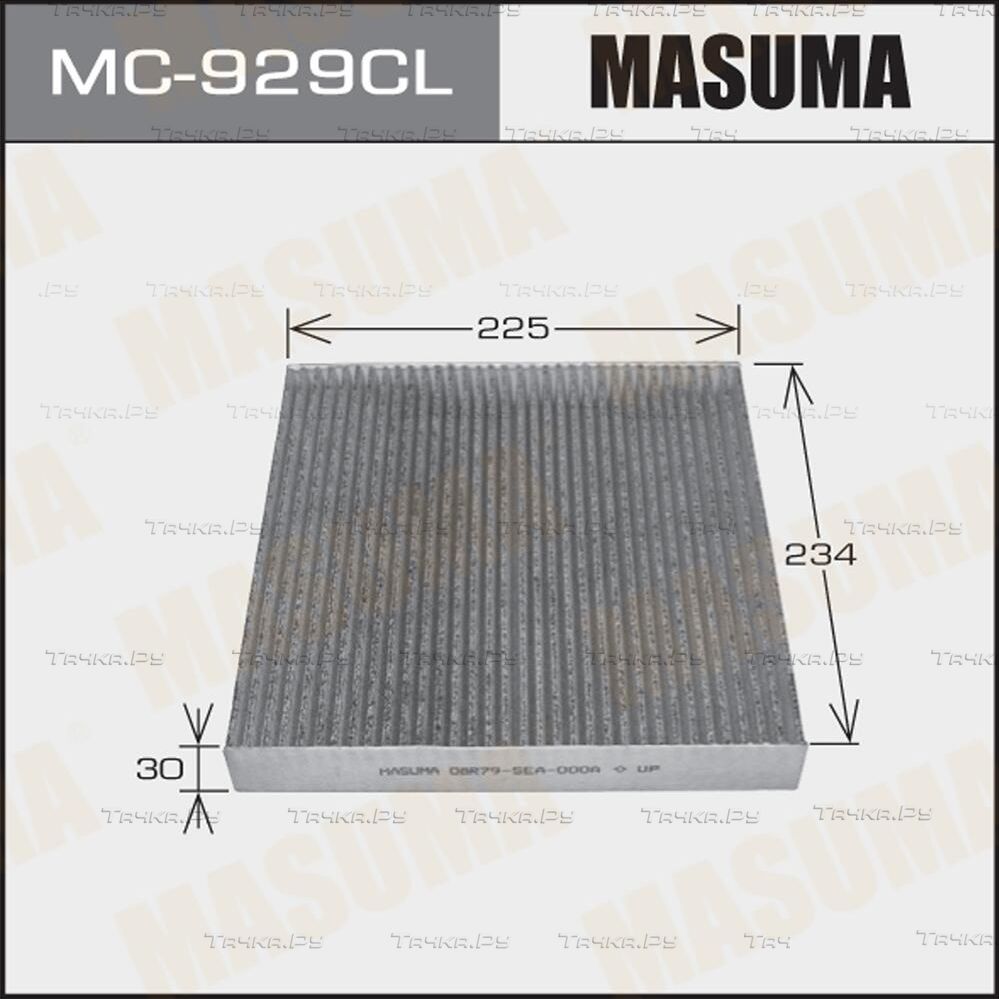 Салонный фильтр Masuma для Honda Crossroad 2007-2010. Артикул MC-929CL