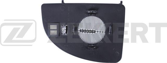 Зеркальное стекло бокового зеркала Zekkert правое для Peugeot Boxer II (244) 2001-2006. Артикул SP-1131