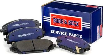 Тормозные колодки Borg & Beck. Артикул BBP2454