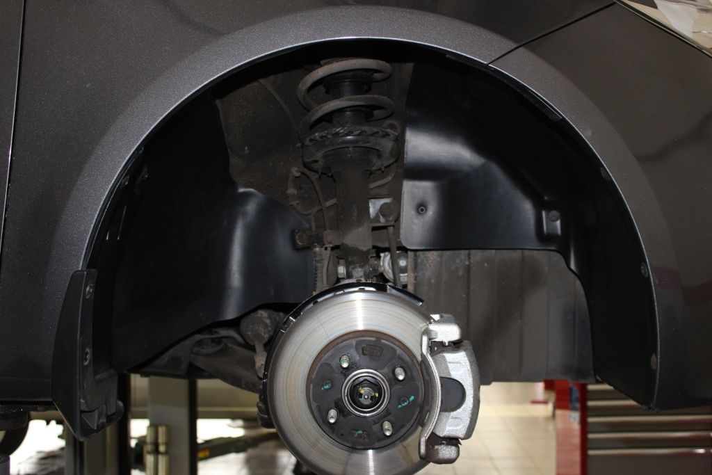 Подкрылок (локер) TOTEM передний правый с шумоизоляцией Kia Rio III седан 2015-2017. Артикул NLS.25.42.002