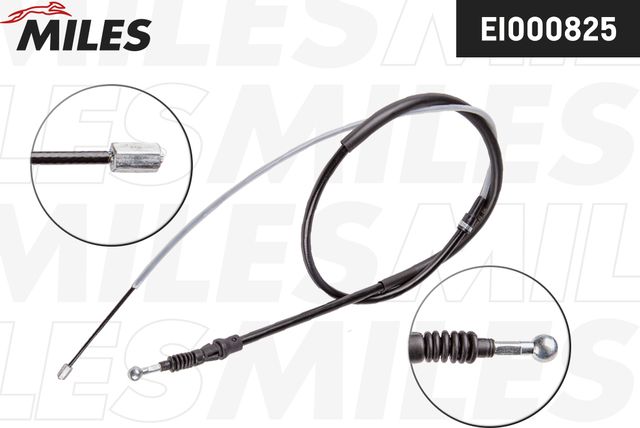 Трос ручника (тросик ручного тормоза) Miles. Артикул EI000825