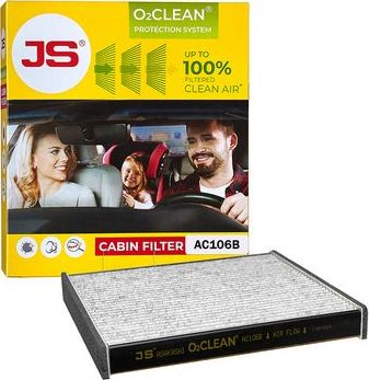 Салонный фильтр JS Asakashi. Артикул AC106B