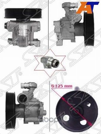 Насос ГУР MERCEDES E-CLASSGLCLASSM-CLASS 3,23, (SAT). Артикул STVP152