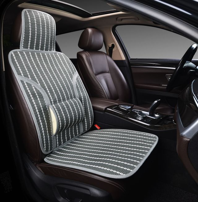 Накидка массажная PSV P2004 плетенный бамбук (Серый). Артикул 132753