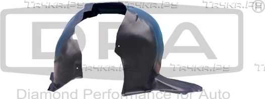 Подкрылок DPA передний левый для Volkswagen Jetta VI 2011-2019. Артикул 88051078902