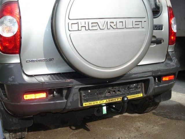 Фаркоп Лидер-Плюс для Chevrolet Niva 2123 2002-2020. Артикул VAZ-37H