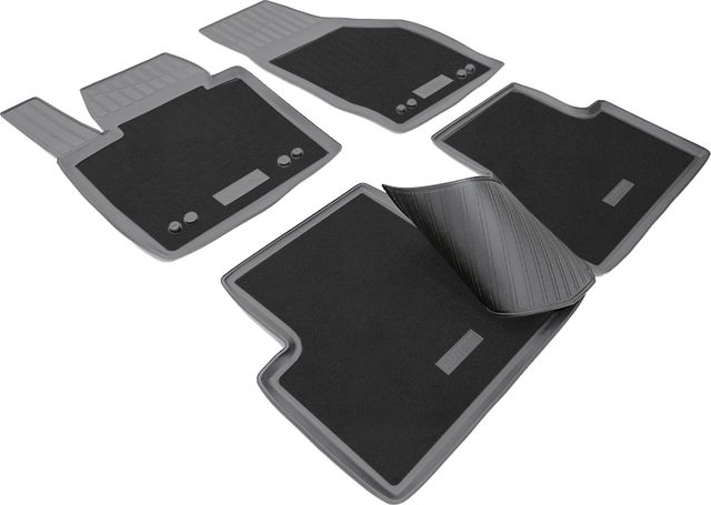 Коврики Норпласт комбинированные для салона Audi Q3 8U 2011-2018. Артикул NPA11-C05-600-CM