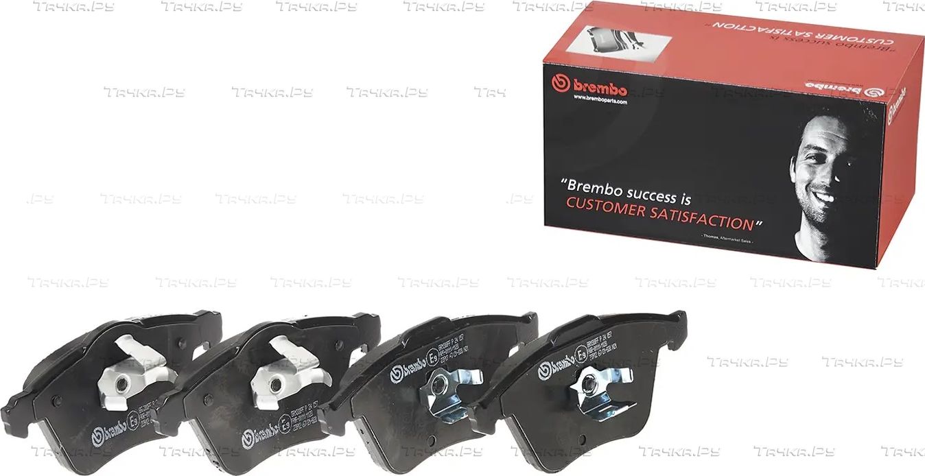 Тормозные колодки Brembo PRIME LINE передние для Volvo V50 I 2004-2012. Артикул P 24 057