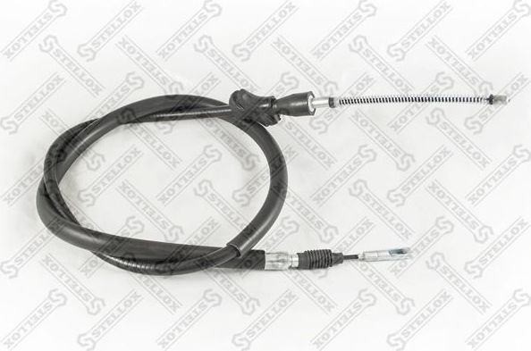 Трос ручника (тросик ручного тормоза) Stellox задний левый для Audi Coupe I (B2) 1986-1988. Артикул 29-98515-SX