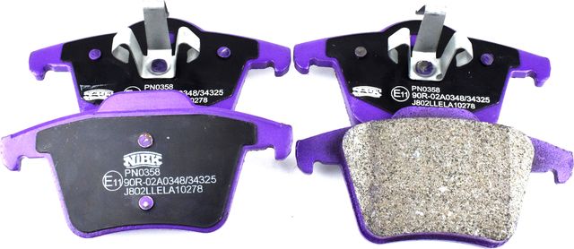 Тормозные колодки NiBK. Артикул PN0358