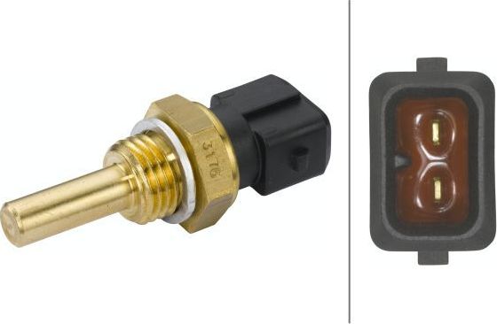 Датчик температуры охлаждающей жидкости Hella. Артикул 6PT 009 107-471
