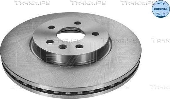 Тормозной диск Meyle Original передний для Opel Mokka I 2012-2026. Артикул 615 521 0017