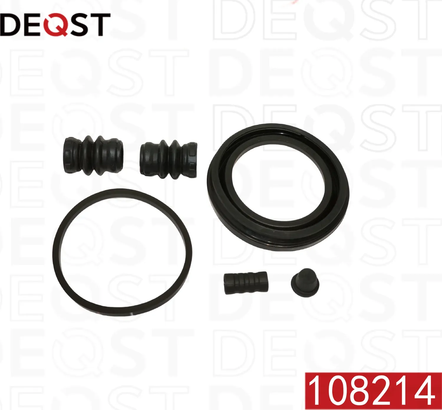 Ремкомплект тормозного суппорта переднего (для поршня O 57mm  суппорт TRW/Lucas). HONDA Accord VI 98 (Deqst). Артикул 108214