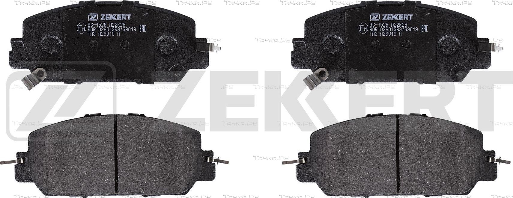 Тормозные колодки Zekkert. Артикул BS-1528