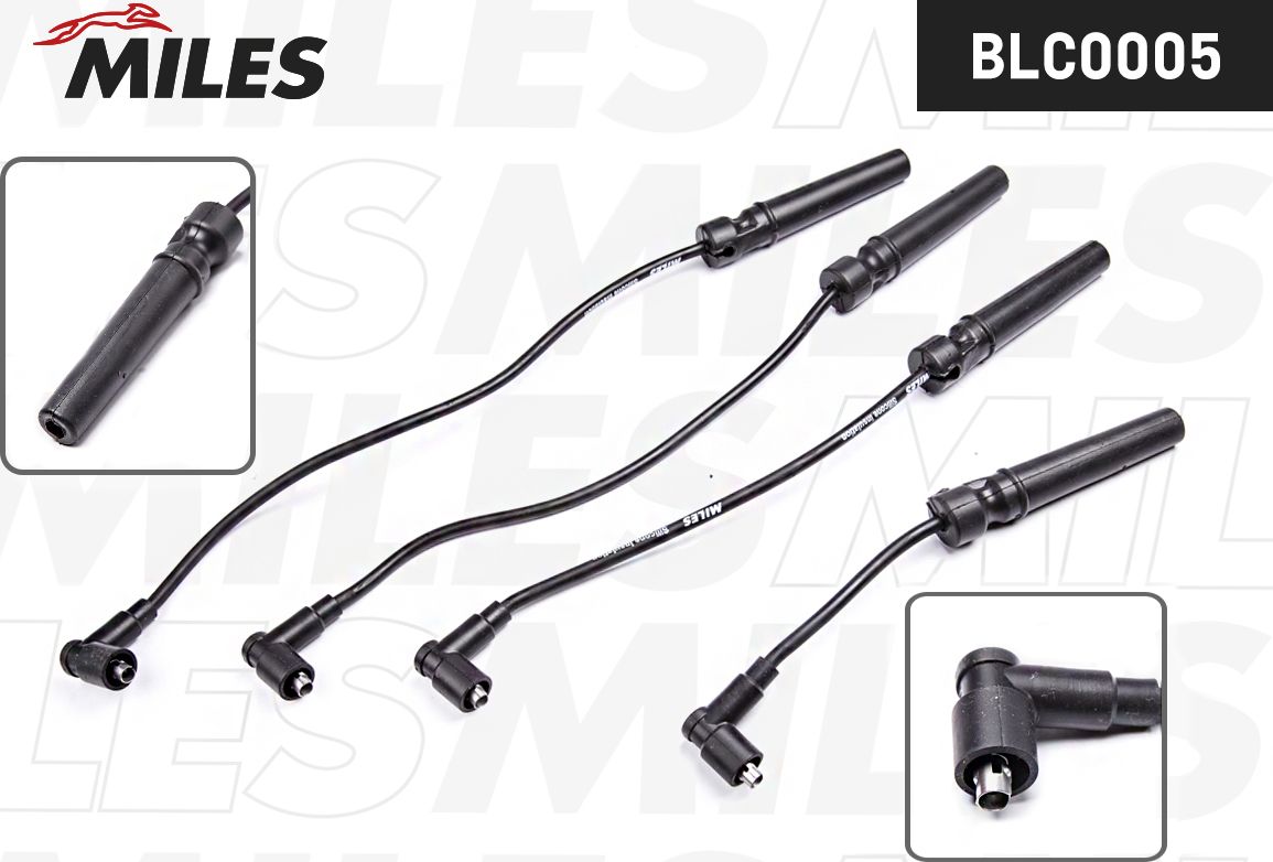 Высоковольтные провода (провода зажигания) (комплект) Miles. Артикул BLC0005
