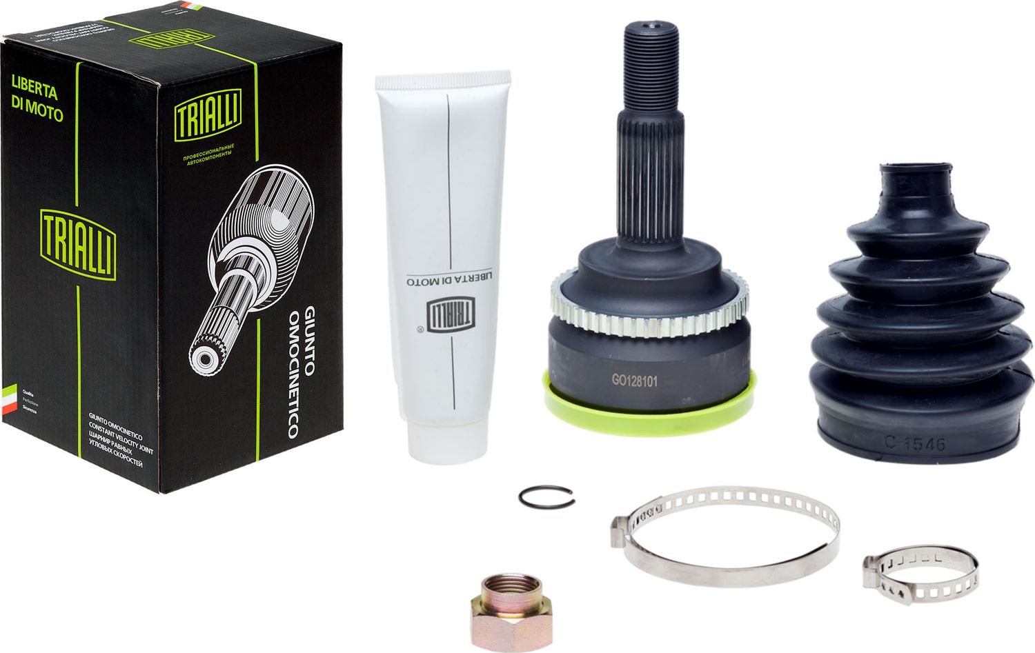 Шрус наружный (граната) Trialli. Артикул GO 128101
