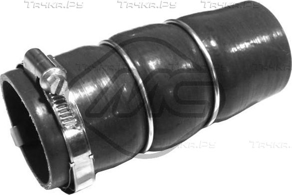 Патрубок интеркулера Metalcaucho для Citroen C3 III 2016-2026. Артикул 09849
