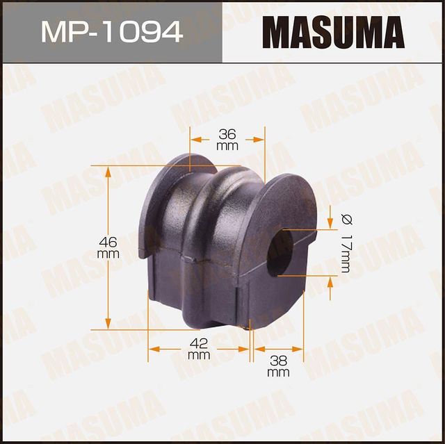 Втулки стабилизатора Masuma. Артикул MP-1094