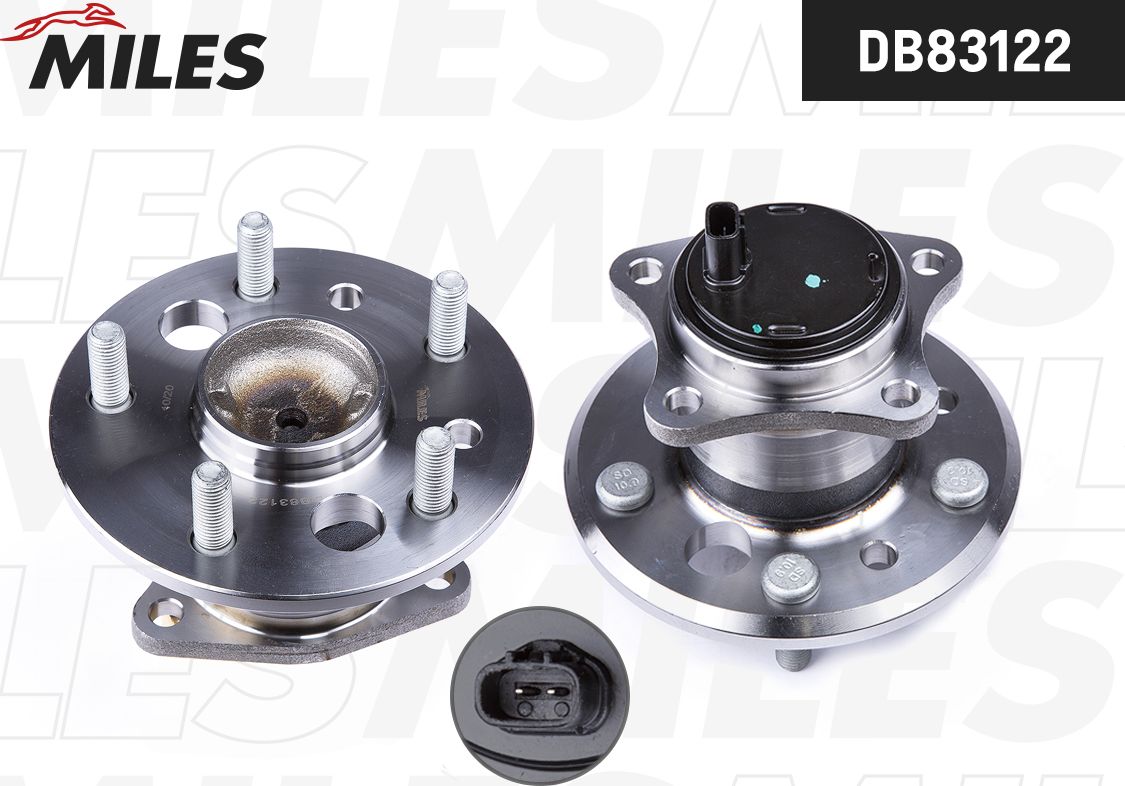 Ступица колеса с интегрированным подшипником Miles. Артикул DB83122