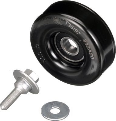 Направляющий (ведущий) ролик приводного поликлинового ремня Gates (Металл). Артикул T36197