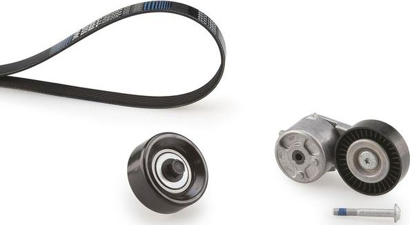 Приводной ремень поликлиновой с роликами (комплект) Gates Micro-V® Kit. Артикул K026PK1685